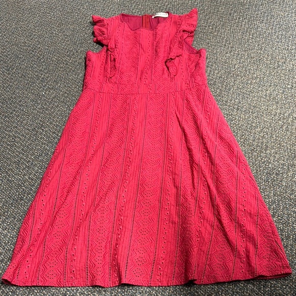 Ecowish eyelet dress M // 042613 - Picture 1 of 2